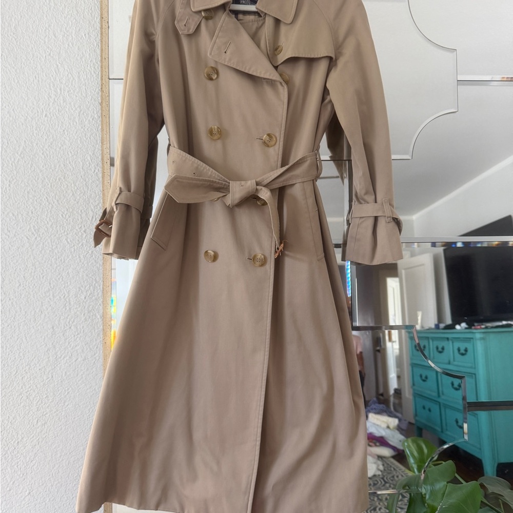 Burberry Classic Tan Trench Coat
